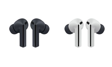 A Galaxy Buds 3 FE fekete és szürke színben lesz kapható. (Kép forrása: Samsung)