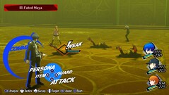 A Persona 3 Reloadban látható a fordulóalapú harc (Kép forrása: Microsoft Xbox Gaming)