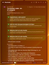 A dokkolók és a központok részletes információkat nyújtanak az összes csatlakoztatott eszközről.