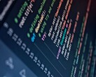 Közelkép egy képernyőről, amelyen színekkel kiemelt Python forráskód látható