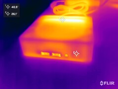 Intel NUC 13 Pro Kit vs. stress test (front)