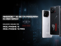 A Android 16 bétaprogram a ROG Phone 9 sorozathoz nem tartalmazza a ROG Phone 9 FE-t. (Kép forrása: Asus ROG)