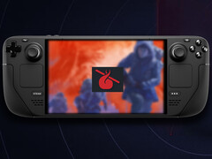 A Horror Icons Showcase utolsó játéka a The Thing: Remastered. A képen: Steam Deck a játék futtatásával. (Kép forrása: Humble Bundle és Steam - szerk.)