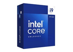 A túlhajtók tovább feszegetik az Intel Raptor Lake-R határait. A termék doboza a képen.