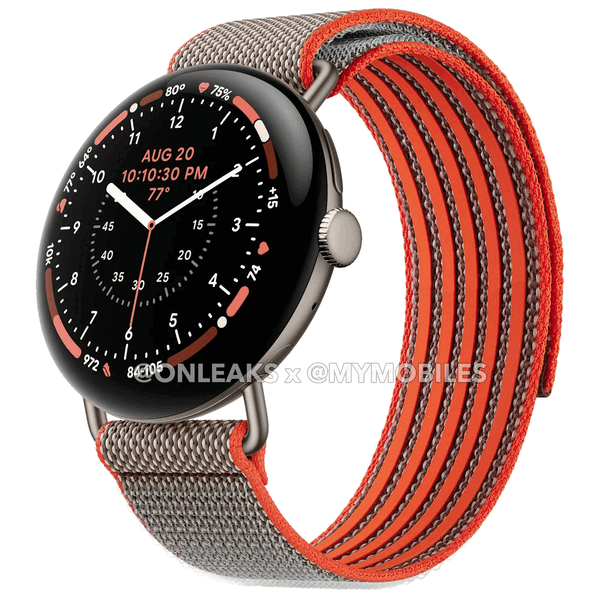 A Pixel Watch 5 Stephen Curry Edition karkötője hasonló ahhoz, amely a Fitbit Air Stephen Curry Edition készülékhez tartozik.