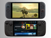 Nintendo Switch 2 a Steam Deck felett (Kép forrása: Nintendo of America, Valve szerkesztéssel)