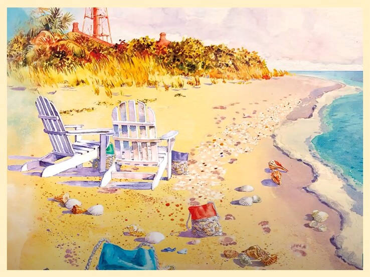 Dahl Taylor illusztrációja Sanibelhez (forrás: Avalon Hill)