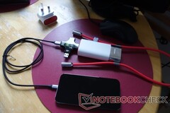 A Pouch akcióban. (Forrás: Notebookcheck)