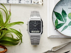 A Casio AQ-230A-1DM órája (a képen) már kapható az Egyesült Államokban. (Kép forrása: Casio)