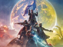 Egy osztagot ábrázoló kép a Helldivers 2-ben. (Kép forrása: Arrowhead) 