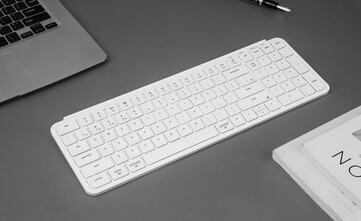Keychron B2 Pro billentyűzet Elefántcsont fehér színben. (Kép forrása: Keychron)