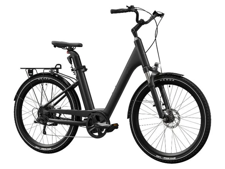 A Lidl Crivit Class e-bike/Basic Urban elektromos kerékpár. (Kép forrása: Lidl)