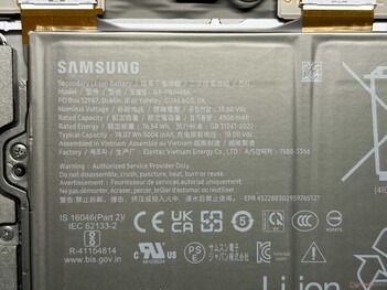 Az akkumulátorra vonatkozó információk