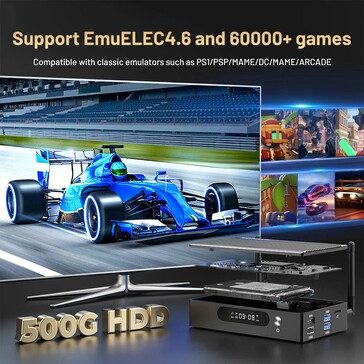 A Super Console X3 Pro állítólag számos platformot képes emulálni (Kép forrása: KinHank)