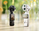 A DJI az Osmo Pocket 4P-t fekete és fehér színben forgalmazza.