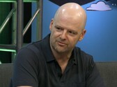 Egy képkivágás Dan Houserről, a Rockstar Games és a Grand Theft Auto társalapítójáról