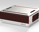A tömör réz hűtőbordának köszönhetően ez a ház egyáltalán nem igényel ventilátort. (Kép forrása: FanlessVC)