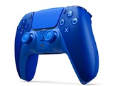 Az Icon Blue Special Edition DualSense kontroller érintőfelületén apró PlayStation-ikonok találhatók.