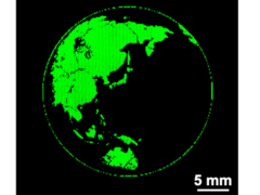 A kutatók a világ legkisebb LED-jét hozták létre perovszkit technológiával, rekord pixelsűrűséget elérve (Kép forrása: Zhejiang University)