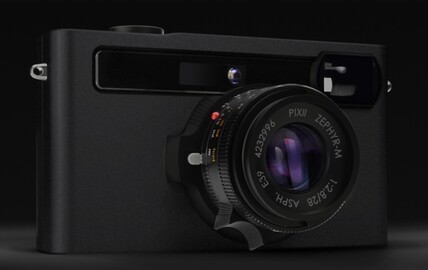 A Pixii Max full-frame távolságmérő kamera.