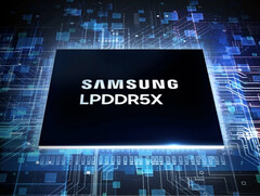Samsung alacsony fogyasztású DDR5X RAM. (Kép forrása: Samsung)