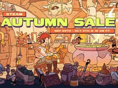 A 2025-ös Steam őszi leárazás hivatalos grafikája. (Kép forrása: Valve)  
