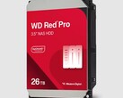 A 26 TB-os Red Pro NAS merevlemez az egyik legnagyobb kapacitású CMR-meghajtó, amely ma kapható. (Kép forrása: Western Digital)