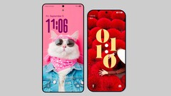 Vékonyabb keretekkel és kisebb lyukasztással a Xiaomi 16 (jobbra) a Samsung Galaxy S26 Ultra ellenfele kíván lenni. (Kép forrása: Ice Universe)
