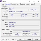 Gigabyte A7 X1 - CPUz2