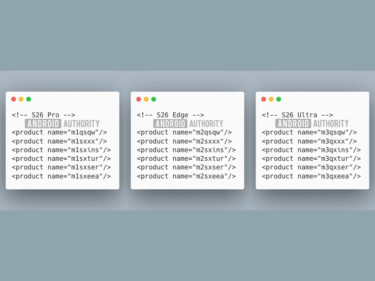 One UI 8 belső build firmware, amely a Galaxy S26 Pro-ra utal. (Kép forrása: Android Hatóság)