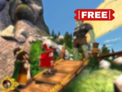 A Ceville akár három játszható karaktert is tartalmazhat, akiknek különálló és különc személyiségei vannak. A képen - egy hivatalos screenshot a játékból, a 