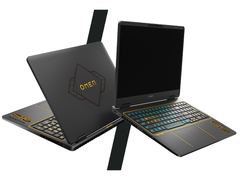 A HP Omen 16 LoL edition gaming laptop (képünkön) konfigurálható 16 hüvelykes WQXGA (2560×1600) 240Hz-es panellel vagy 2K (1920×1200) 165Hz-es verzióval. (Kép forrása: HP)
