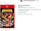 A Nintendo újra az Amazonon van játékokkal és kiegészítőkkel, köztük Switch 2 exkluzív játékokkal. A képen az egyik játéklistát láthatjuk. (Kép forrása: Képernyőkép - Amazon)