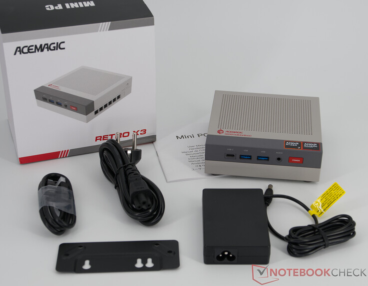 Acemagic Retro X3 – A csomag tartalma