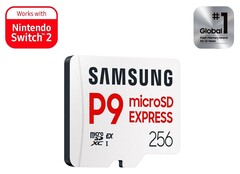 A Samsung P9 Express microSD Express kártya 256 GB-os kapacitása komoly kedvezményt kapott az Amazonon. (Kép forrása: Samsung)