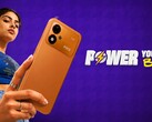 Egy fiatal nőt ábrázoló Xiaomi Poco M8 Power promóciós kép