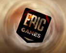Az Epic Games Store ezen a héten csak egy játékot ajándékoz a Android és az iOS játékosoknak, a képen látható logó. (Kép forrása: Epic Games Store - szerk.)