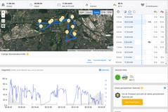 Garmin Edge 500: total route