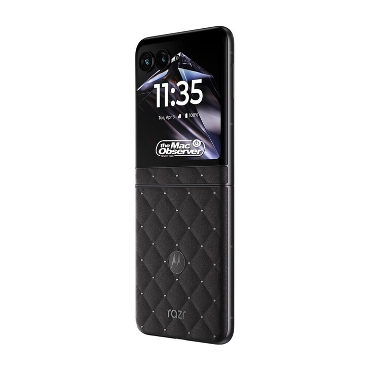 Kiszivárgott render a Motorola Razr 70 Swarovski kiadásról.
