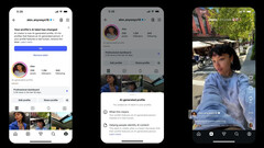 Az Instagram mesterséges intelligenciája által generált címke, amelyet a vállalat bemutat
