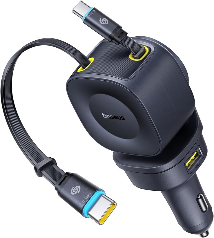 A Baseus PrimeTrip VR2 Max autós töltő. (Kép forrása: Baseus)