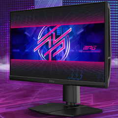 A képen látható MPG 242R X60N sokkal többe kerülhet, mint a hasonló Nitro XV240 F6 az USA-ban. (Kép forrása: MSI)