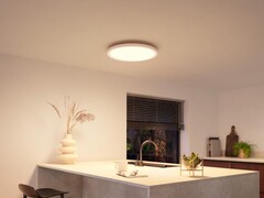 Megérkezett Európába a Philips Hue Devote mennyezeti lámpa (a képen). (Kép forrása: Philips Hue)
