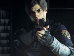 Leon S. Kennedy rendőrségi egyenruhában látható kép. (Kép forrása: Capcom)