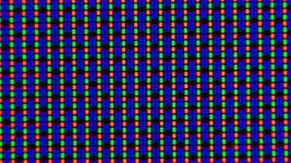 Subpixel szerkezetű OLED panel