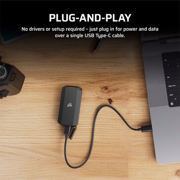 Az USB-sapkát mindig fel kell szerelni, ha nem használja. (Kép forrása: Corsair)