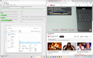 A LatencyMon nem mutat jelentősebb DPC-problémákat vagy kiesett képkockákat 4K60 videó lejátszása során