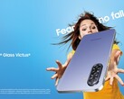 A Samsung Galaxy F17 5G lila pop színváltozatban (Kép forrása: Samsung)