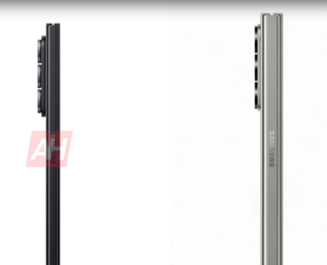 Galaxy Z Fold 7 vs Galaxy X Fold 6 (kép forrása: Android Headlines)