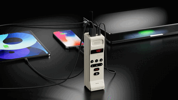 A Trozk Cellular Power Bank elég nagy teljesítményű ahhoz, hogy laptopokat, kézi eszközöket és táblagépeket töltsön.